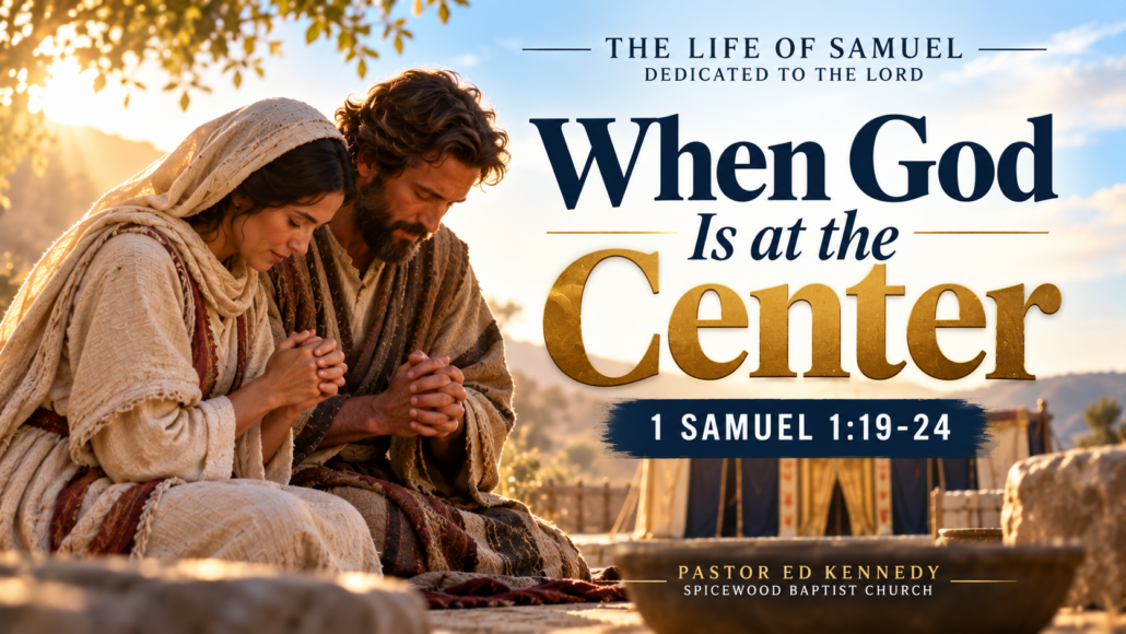 When God Is at the Center – 1 Samuel 1:19-24
